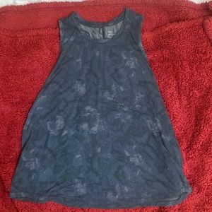 Black Tank Top w/ Grey Spots